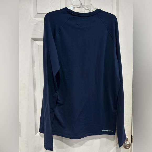 Cotopaxi Men's XL Liso Baselayer Top Long-Sleeve Shirt Maritime Navy Blue NWT - Picture 2 of 10